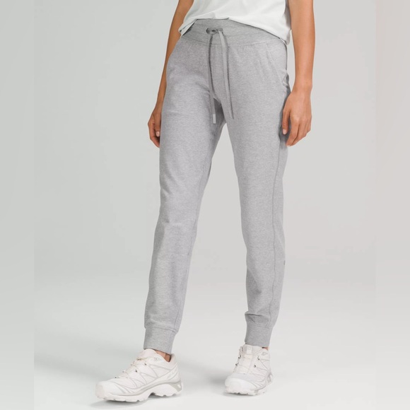 lululemon athletica Pants - Lululemon Ready to Rulu High-Rise Cropped Jogger Heathered Raceway Grey